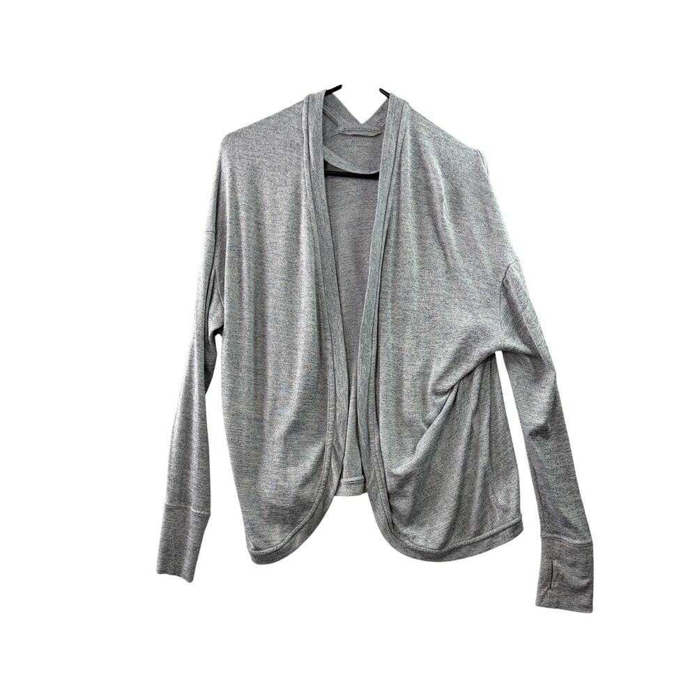 Athleta Gray Wrap Cardigan – Size S